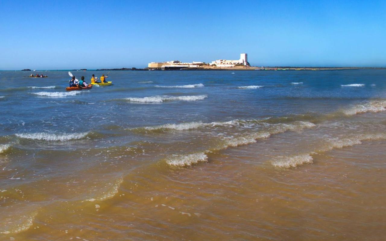 Apartamento LA BARROSA-NOVO SANTI PETRI, wifi, aire acondicionado, parking Chiclana de la Frontera Exterior foto